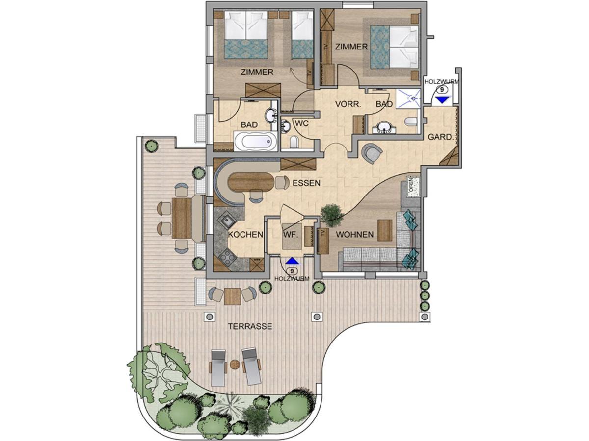 Appartements Schedererhaus Going am Wilden Kaiser Dış mekan fotoğraf